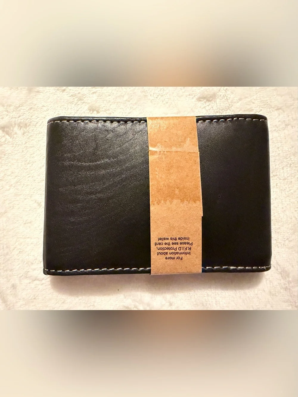 Otokraft Wallet Made In Japan Genuine Leather Men's Black Bifold New In Box